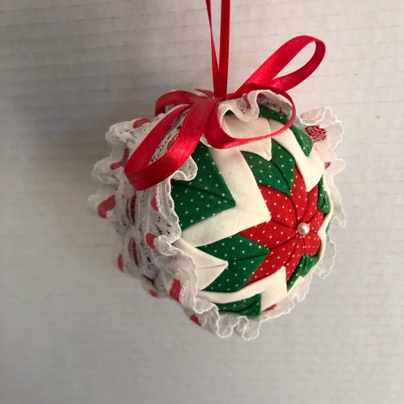 Vtg Handmade Fabric Ornaments - Picture 3 of 8